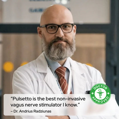 Buy Pulsetto vagus nerve stimulator: Help your body feel calm and sleep better in just 4 minutes a day